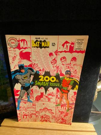 Batman #200 (DC Comics March 1968) 45 1