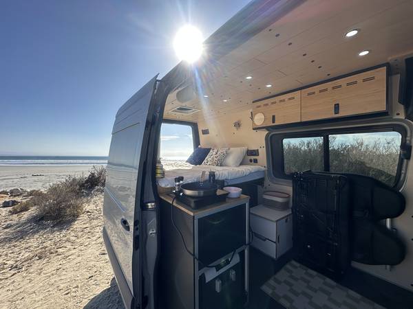 2024 Mercedes Sprinter Camper Van RWD – Custom Build - $88,500 (menlo park)63483166217217124