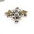 Vintage Sterling Silver Brooch Pendant Grape Vineyard Wine Theme 7 thumbnail