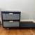 IKEA Modern Rolling Cabinet Night Stand Bedside 1 thumbnail