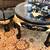 Asian Chinoiserie Round Glass Top Coffee Side End Table Mother Of Pearl Inlay 15 thumbnail