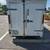 Enclosed White Cargo Trailer UPDATE- I WILL DISCOUNT $1,000 -$2895 4 thumbnail