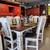 Rustic Reclaimed wood Dining Table 7 pieces set 5 thumbnail