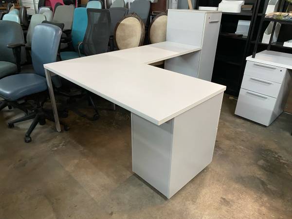Herman miller L shaped desk 1