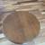 Solid Maple Round Coffee/ End Table with Shelf 2 thumbnail
