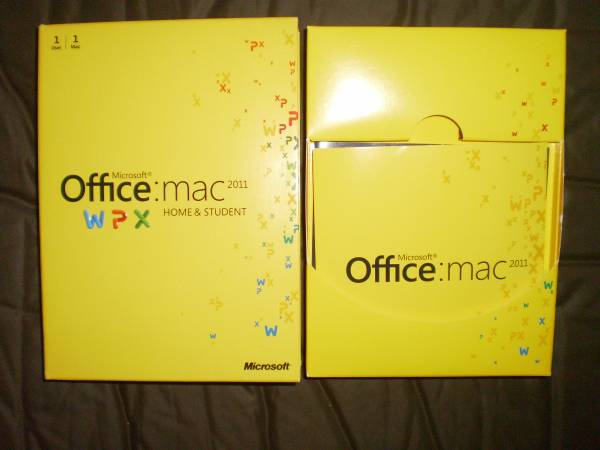 Microsoft Office MAC 2011 Home & Student 1