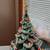 Atlantic Mold Green Ceramic Christmas Tree Flocked Musical Silent Nigh 6 thumbnail