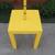 Mid Century Yellow End Table Side Table Floor Lamp Floor Light 4 thumbnail