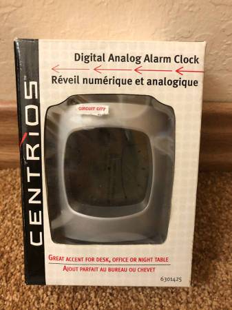 Centrios digital clock 1