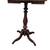 Vintage oval accent table with drawers 5 thumbnail