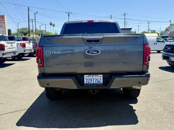 F-150 Lariat Ford 2017 pickup gris litio - $23,995 (LLAME AL 916-229-6562 PARA DISPONIBILIDAD)63619522807171122