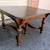 Antique Dining Table - Leaves, Ornate Woodwork, Porcelain Casters 9 thumbnail
