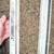 SCREEN DOOR Chrome Glass Louvers Heavy Vintage Home Entrance w Hinges 14 thumbnail
