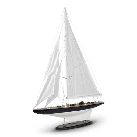 NEW - Nautical Décor- Replica of 1934 J-Yacht "Rainbow" Sailboat Model 1