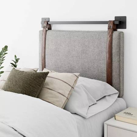 Nathan James Harlow Wall Mount Twin Headboard - New - $40 (Blakely)62978585316865121