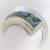 Heng Ngai Sterling Silver 925 Ring Abalone / Paua Shell Signed 9 1/4 2 thumbnail