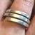 Solid Sterling Silver ring (Size 7-8) with Beautiful Design 1 thumbnail