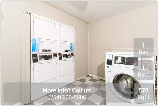 $689 / 1br - 570ft2 - Location matters! Discover 1 bed/1 bath in Killeen's core. (Killeen)63806837215873122