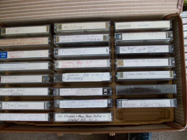 24 Original rock music recorded onto high quality cassettes 1
