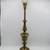 Vintage Brassy Tulip Flower Petal Torchiere Table Lamp Frosted Glass 3 9 thumbnail