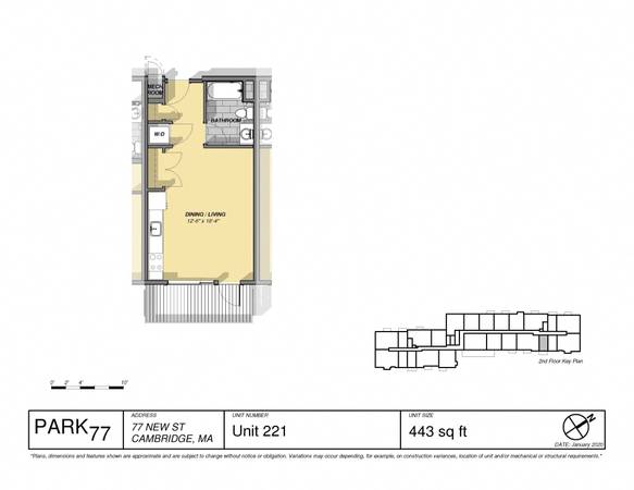 $2,750 Apartamento de Lujo Estudio/1 Baño en Cambridge | New St64146856500867123