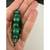 Vintage Silver & Malachite Peas in a Pod Brooch 2 thumbnail
