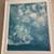 ORIGINAL OIL ON CANVAS ABSTRACT PAINTING IN WHITE WOOD FRAME 2 thumbnail