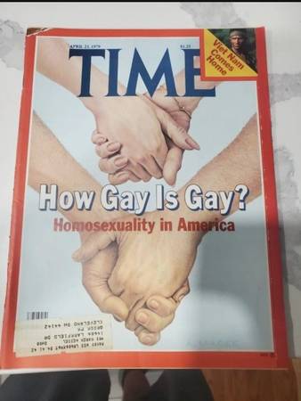 TIME MAGAZINE / APRIL 23 1979 / HOMOSEXUALITY IN AMERICA HOW GAY IS GA 1