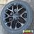 BLACK 22" SNOWFLAKE RIMS w/TIRES 285/45R22, set of 4 2 thumbnail