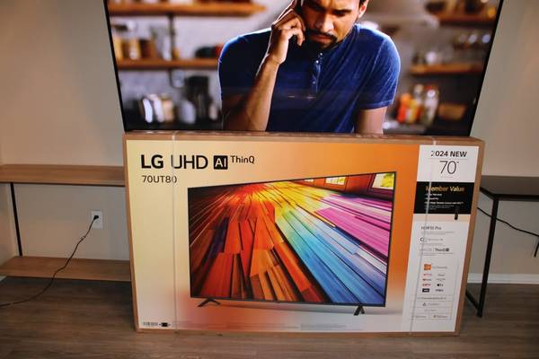 70 inch LG TV UT8000 Series New inBox Magic remote (we will price matc - $444 (PALM HARBOR)62925979450371120