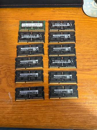 Micron 8GB DDR3 Sodimm RAM Sticks PC3L-14900s/12800s DDR3-1866/1600MHz 1