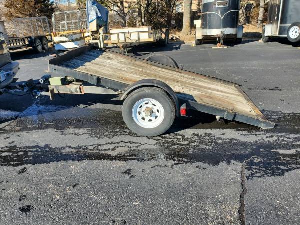5x10 Tilt Deck Trailer 1