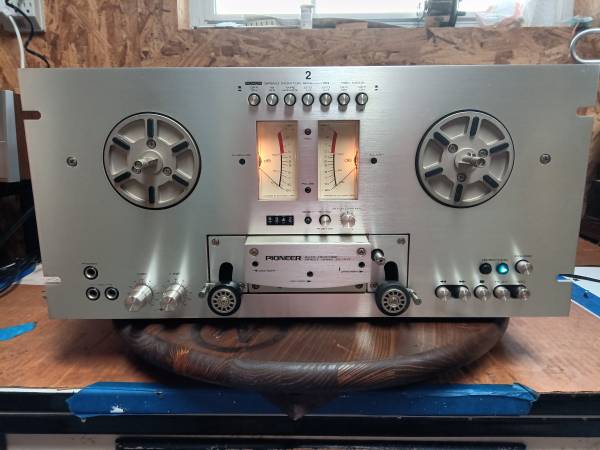 Pioneer RT-707 Auto Reverse Direct Drive 7" Reel to Reel Excellent 1