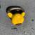 Two (2) 12 lb gray hex dumbells and one (1) yellow 10 lb kettlebell 3 thumbnail