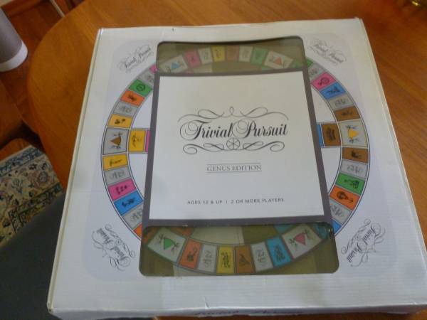 Tempered Glass Trivial Pursuit Genus Edition 1