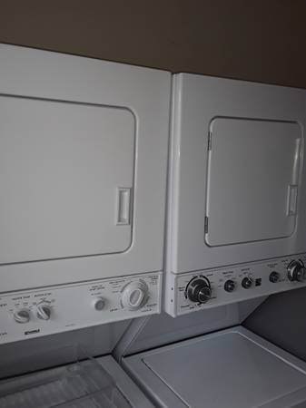 Stack washer and dryer 1