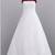 WEDDING DRESS WHITE with RED TRIM Sz 12 7 thumbnail