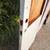 30 x 80" antique wood DOOR with window space 5 thumbnail