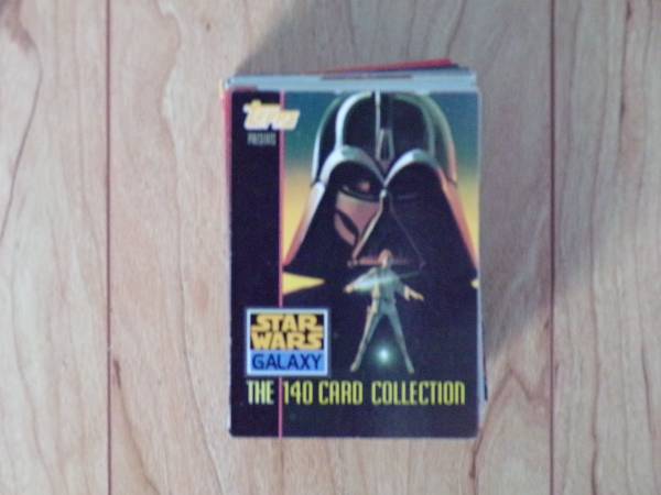 Star Wars Galaxy Topps Series 1 set cards 1