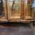 Antique Bowfront Glass Curio Cabinet 11 thumbnail