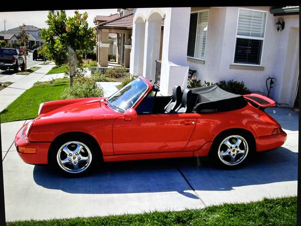 1990 PORSCHE 911 (964) C2 CABRIOLET - $62,500 (San Marcos)63440881461635123