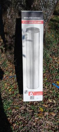 Vent Pipe, 6 inch x 36 inch SS Insulated Super Vent 1