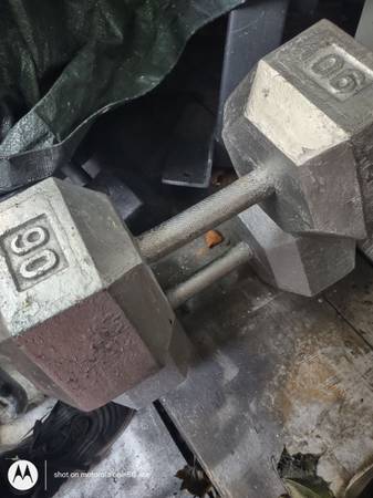 90lb Hex Dumbbells Pair

Used

Price FIRM 1