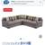 Oversized Upscale Sectional - Feather Stuffed - LIKE NEW! 6 thumbnail