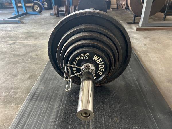 Olympic barbell set 1
