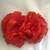 Red Hat Society - Macy's Red Felt Hat, Pin and Bows 6 thumbnail