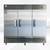 NSF Reach In Three Door Refrigerator SS interior KR-82B 8 thumbnail