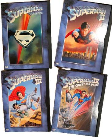 Superman & 3 Sequels - DVD 1