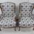 Vintage Wing Back Chair and Vintage Step End Table 3 thumbnail