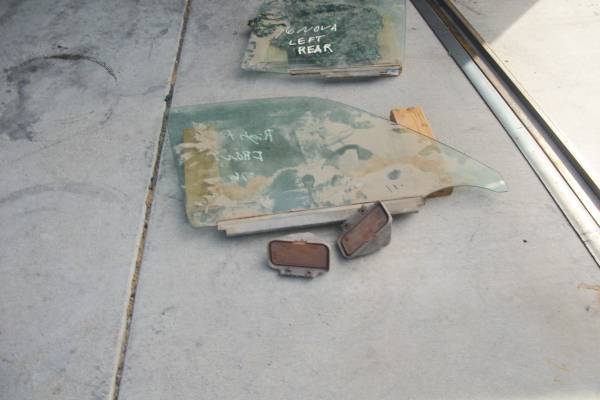 1976 Nova front bumper parking lights 1